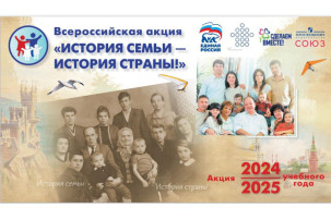 Всероссийской акции «История семьи в истории страны». Всероссийской акции «История семьи в истории страны».